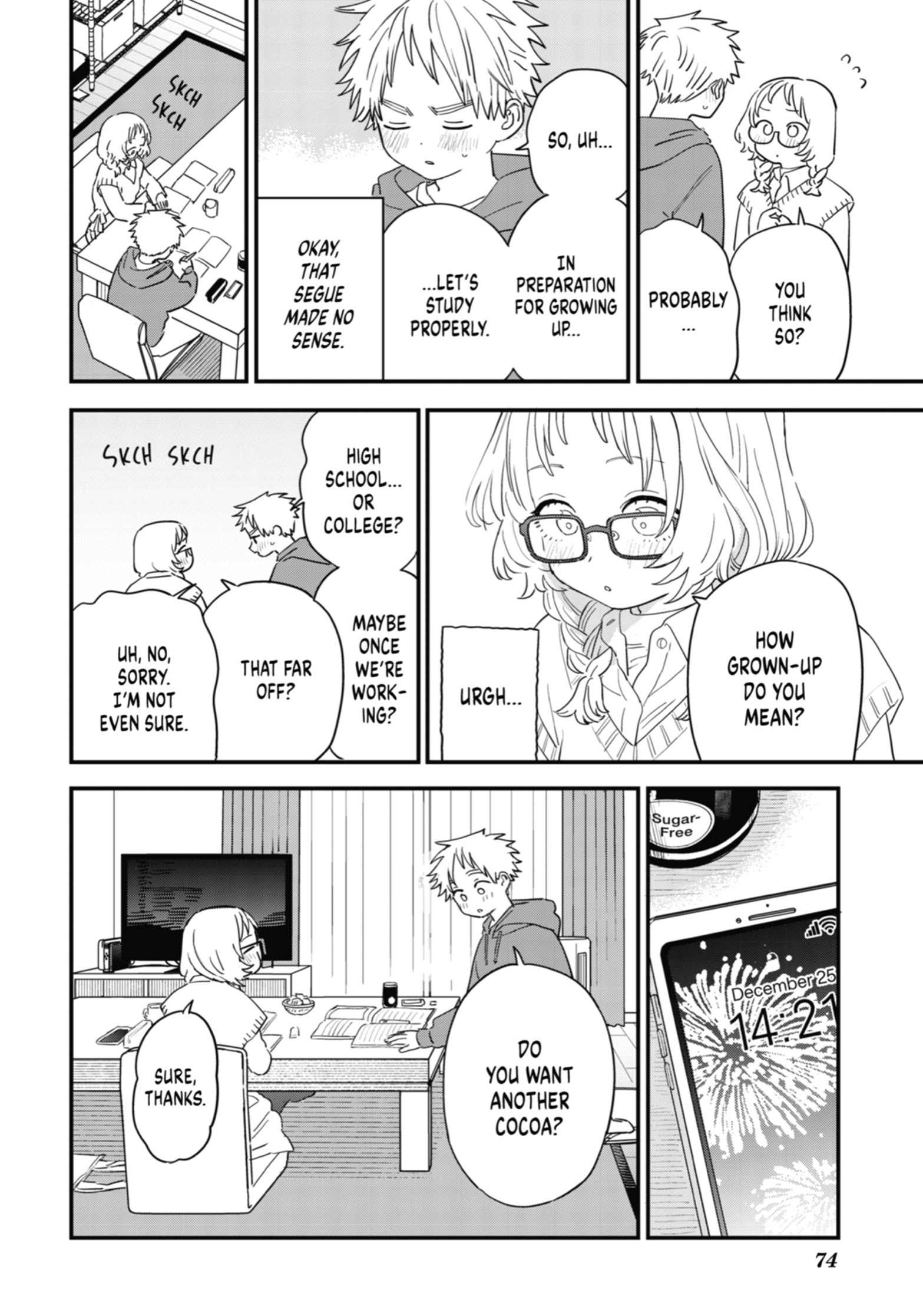 The Girl I Like Forgot Her Glasses, Chapter 99 image 06